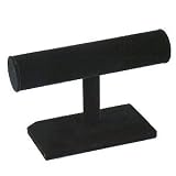 Bracelet T-Bar Jewelry Display Black Velvet