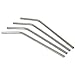 RSVP 18/10 Stainless Steel Set of 4 Drinking Straws NEW
