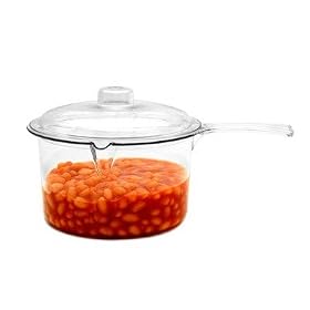 Microwave Saucepan with Lid [Set of 2]