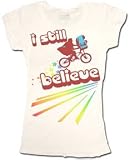 ET - The Extra Terrestrial Classic Movie I Still Believe Ladies Juniors T-shirt