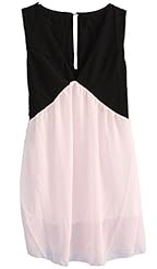 Petite Sleeveless Chiffon Club Dress 