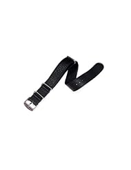 MARATHON Leather NATO Watch band Black 22mm WW005010BK