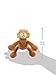 Simply Fido Leo 6-Inch Petite Brown Lion Squeaker Dog Toy