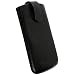 Krusell Asper� Leder Etui f�r Nokia Asha 300 schwarz