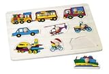 Transportation Big Knob Wooden Puzzle