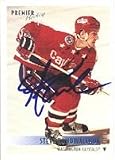 Steve Konowalchuk, Washington Capitals, 1993 Classic Prospects Autographed Card