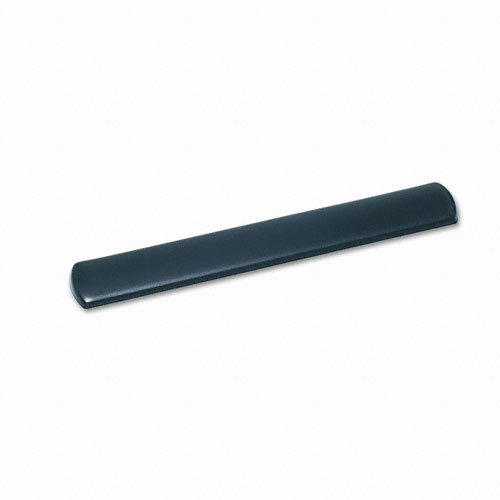 3M(TM) Wrist Rest for Keyboard, Antimicrobial, Gel, Large Size, Black