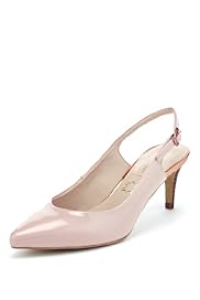 Autograph Leather Pointed Toe Slingback Shoes with Insolia®