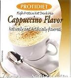 31unkd3ctEL. SL160  Protidiet High Protein Cappuccino Hot Drink Mix (7 pouches)
