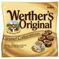 Werthers Original Hard Candy Bags, Caramel Coffee by Storck - 5.5 Oz, 12 ea by Hard Candy