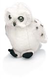 Snowy Owl 9" - Audubon Plush Bird (Authentic Bird Sound)