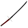 Trademark Premium Decorative Black and Red Samurai Sword