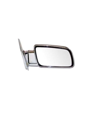 CIPA 56120 OE Replacement Manual Outside Rearview Mirror (Chrome) - Right Hand Side On Sale