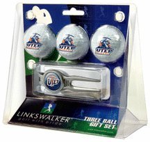 Texas Paso) Miners 3 Ball Golf Gift Pack With Kool Tool