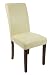 Kitchen & Housewares : Parsons Chair with Ivory Leather - BT-350-IVORY-050-GG