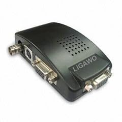 BNC VGA Konverter - BNC-Video zu VGA f�r TFT Monitore mit Wide Screen