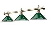 BCE - Luminaire laiton 3 gl Vert