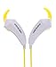 KONCEN® X11 Bluetooth 4.1 Mini Lightweight Wireless Sports Headset Headphones,Hands-Free Sport Earphone for iPhone,Samsung and All Smartphone(White&yellow)