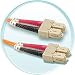 10ft Fiber Optic Cable SC to SC Connector MultiMode Duplex 62.5/125 Micron (6 pack)