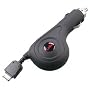 Rubberized Retractable Car Charger for Samsung Rogue U960