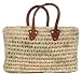 Moroccan Straw Summer Beach / Shopper / Tote Bag