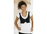 Self Esteem Top & Vest With Neckace Combination