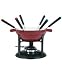 Cast Iron Cheese Fondue Set by Trudeau - 10 pcs.