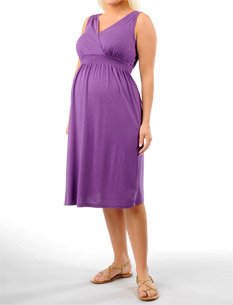 Motherhood Maternity: Sleeveless Smocked Waist Maternity Dress