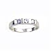  : STERLING SILVER BABY RING ALEXRITE CZ SIZES 1 4