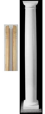  new year Round Colonial Smooth Column SplitB0040MFCT8