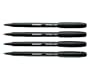 Stride Schneider Topball 845 Rollerball Pens, Black 12/pk