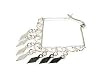Sterling Silver Hoop Earrings (Rodium Plated)