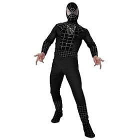 Black-Suited Spider-Man Adult Deluxe Costume