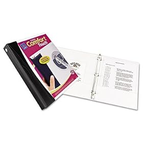 Comfort Touch Durable View Binder With EZTurn Ring 11/2 Capacity White