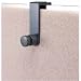 Clothing Hook,Single Hook,Over-the-Panel,Fits 1-3/4