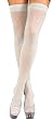 Silver Glitter Thigh Highs - Stockings & Tights