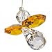 Woodstock Rainbow Makers Birthstone Crystal Guardian Angel Suncatcher, November Topaz