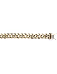 14KT Yellow Curb Link 10.5mm Bracelets Length = 8.5