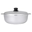 Imusa Cast Aluminum Caldero 26 centimeter, 4.8 Quart, NSF Certified