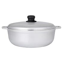 Imusa Cast Aluminum Caldero 26 centimeter, 4.8 Quart, NSF Certified