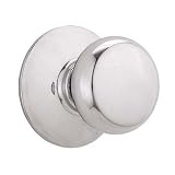 Schlage D25PLY625 D-Series Polished Chrome Passage Knobset