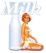 Suchen : Blechschild Milk shape