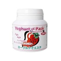 ヨーグルトでパック イチゴ