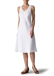 V-neck Linen Sleeveless Short Fall  Dress