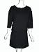 THAKOON Bandage Jersey Sweatshirt Dress in Midnight