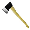 Classic 3-1/2 LB Single Bit Axe - 36" Hardwood Handle - Forged Head