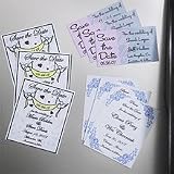 Personalized Gifts - Save the Date Fridge Magnets