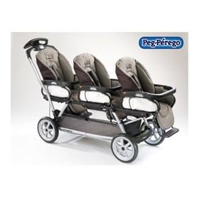 Peg Perego Triplette SW Stroller - Toffee