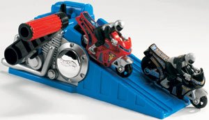 Hot Wheels Hyperwheels Motocross - Red, Black, 