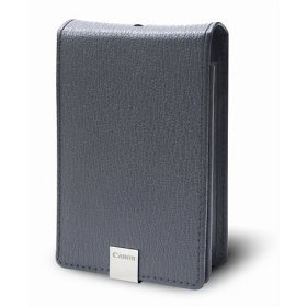Canon PSC-1000 Deluxe Grey Leather Case for the Canon SD1000 - SD1100IS - SD770IS nad SD1200IS Digital Cameras